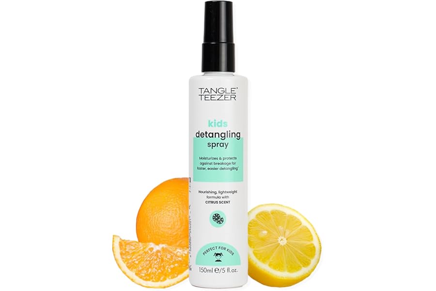 Tangle Teezer Hair Detangler Spray for Kids, Vegan and Sulfate-Free with a Fresh & Fruity Scent, for all Hair Types, 5 Fl Oz