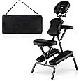 Giantex Portable Light Weight Massage Chair Travel Massage Tattoo Spa Chair w/Carrying Bag