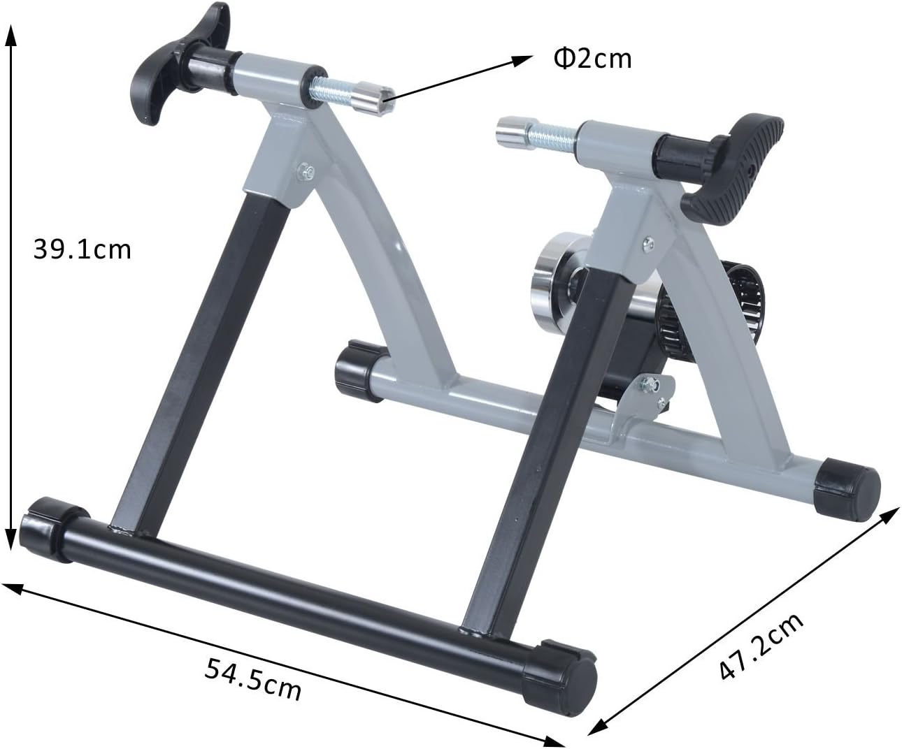 homcom indoor bicycle trainer