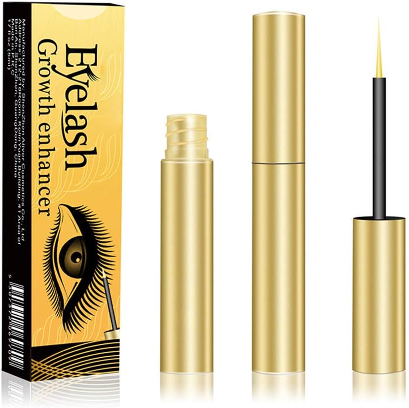Eyelash Growth Serum Natural Extract Eyebrow Enhancer for Longer Thicker and Fuller Eyelash 5ml