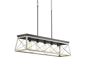 PROGRESS LIGHTING Briarwood Collection 5-Light Coastal Chandelier Light Graphite