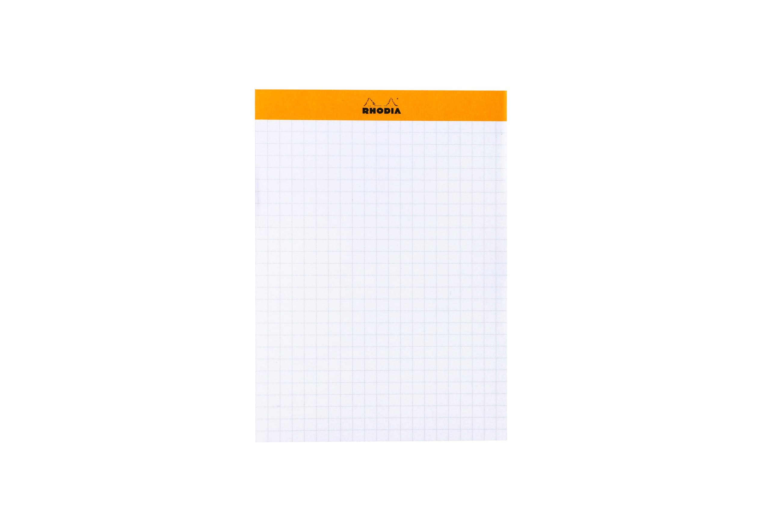 RHODIA 194046C - Memo Pad N°13 Orange - A6 11.5 x 16 cm - 5/5 (Small Squares) - 240 Sheets 80g/m - Practical and Compact - Rhodiatime Collection — image 1