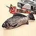 Caveen Fish Like Pencil Case Pen Box Holder Zipper Pouch Coin Purse Cosmetic Bag