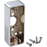 UHPPOTE Zinc Alloy Surface Mount Back Box Single Gang for Push to Exit Button