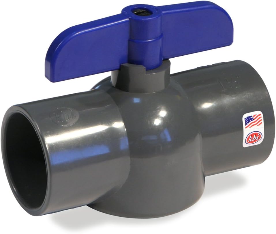 King Brothers Inc GVP1500T 11/2Inch Threaded PVC Schedule 40 Gate