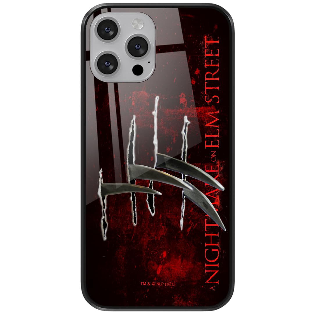 Ert Group Original Horror Licensed Mobile Phone Case for Apple Iphone 13 PRO Nightmare of Elm Street 004 Tempered Glass Protective Case
