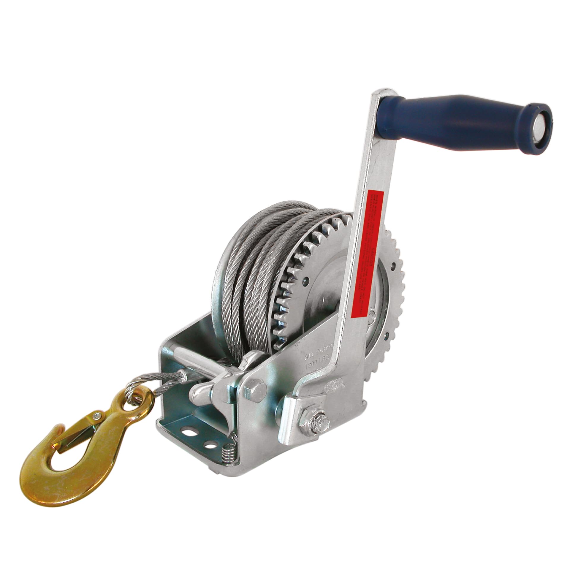 Carpoint Manual winch 545 kg - 20 m cable