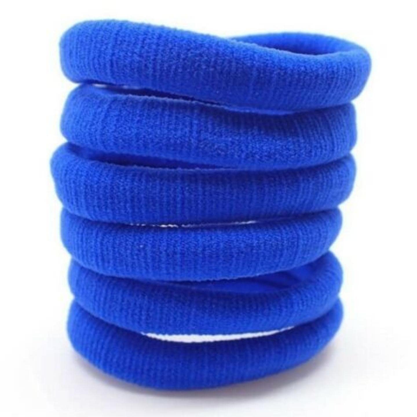 Topkids Accessories Thick Hair Bands for Women and Girls, Hair Bobbles Elastic HairBands Ponytail Holders Hair Ties Hair Elastics Hairbands Women (Royal Blue)