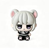 Delta Force Hackclaw Chibi Figure, Q Version Silicone Game Character Action Figure, Mini Collectible Model Desktop Decor Gift for Game Fans