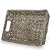 The Lucky Clover Trading Coffee Rectangular Seagrass Tray, 14