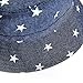 Baby Sun Hat with Chin Strap - Unisex Toddler Summer Beach Pool Play Bucket Hat UPF 50+ Reversible Brim(Dark Blue,2-3 Years)