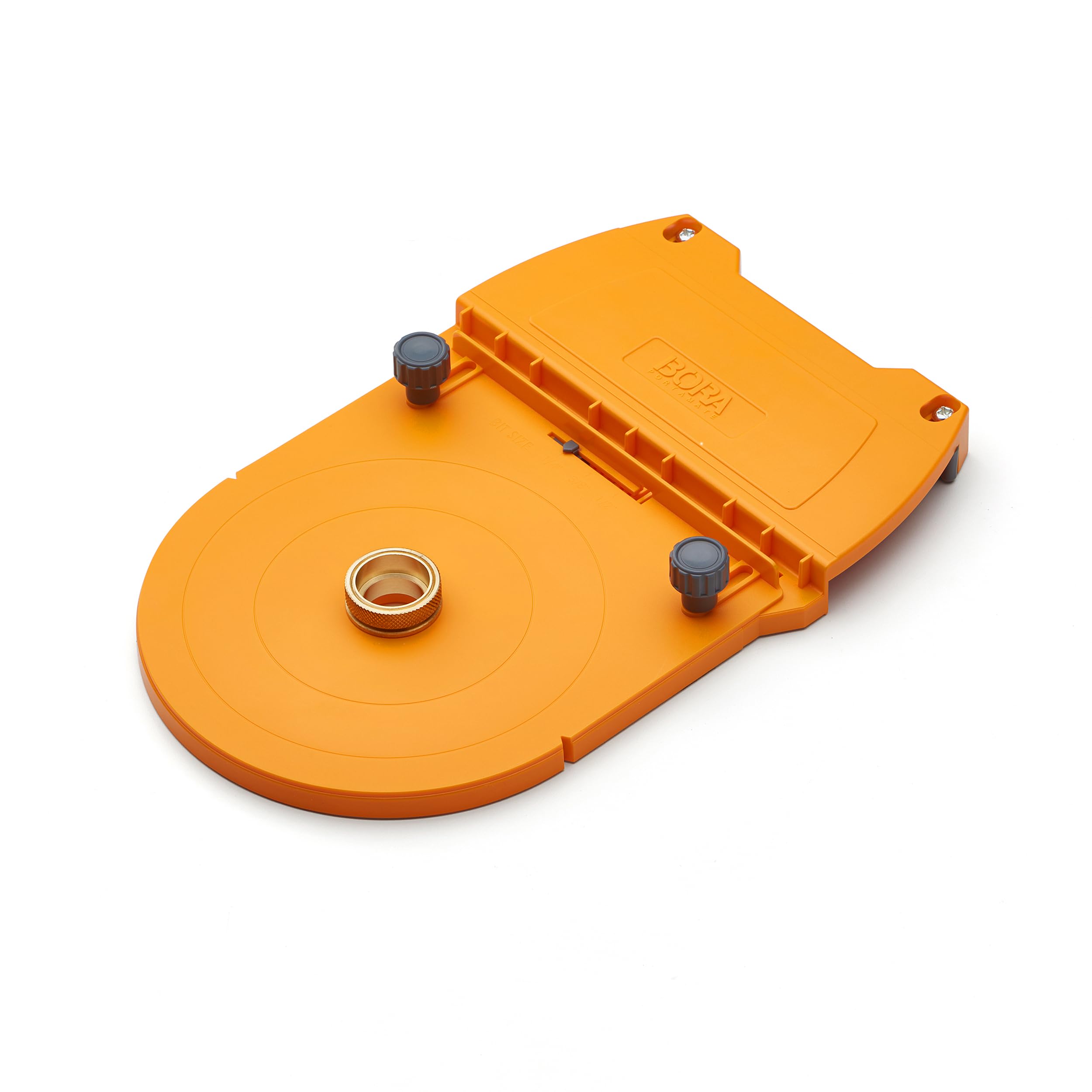 Bora 542005 Router Dado Jig, The Woodworking Router Guide That Allows for Precise, Straight Dados, Rabbets, and Mortises, Red