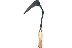 THE ELIXIR ECO GREEN Jang Ho Won Daejanggan, Premium Hand Forged Hand Plow Hoe Korean Style Ho-Mi Gardening Hand Tool, Korean Garden Tool, Weeding Tools, Hand Hoe Gardening Tool