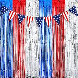 Dazzle Bright 4 Pack Backdrop Curtain, 3FT x 8FT