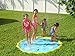 Little Lab Creations 67in-Diameter Sprinkle & Splash Party Play Mat | Outdoor Water Toys Fun for Kids, Toddlers and Babies | Exclusive Beautiful Design