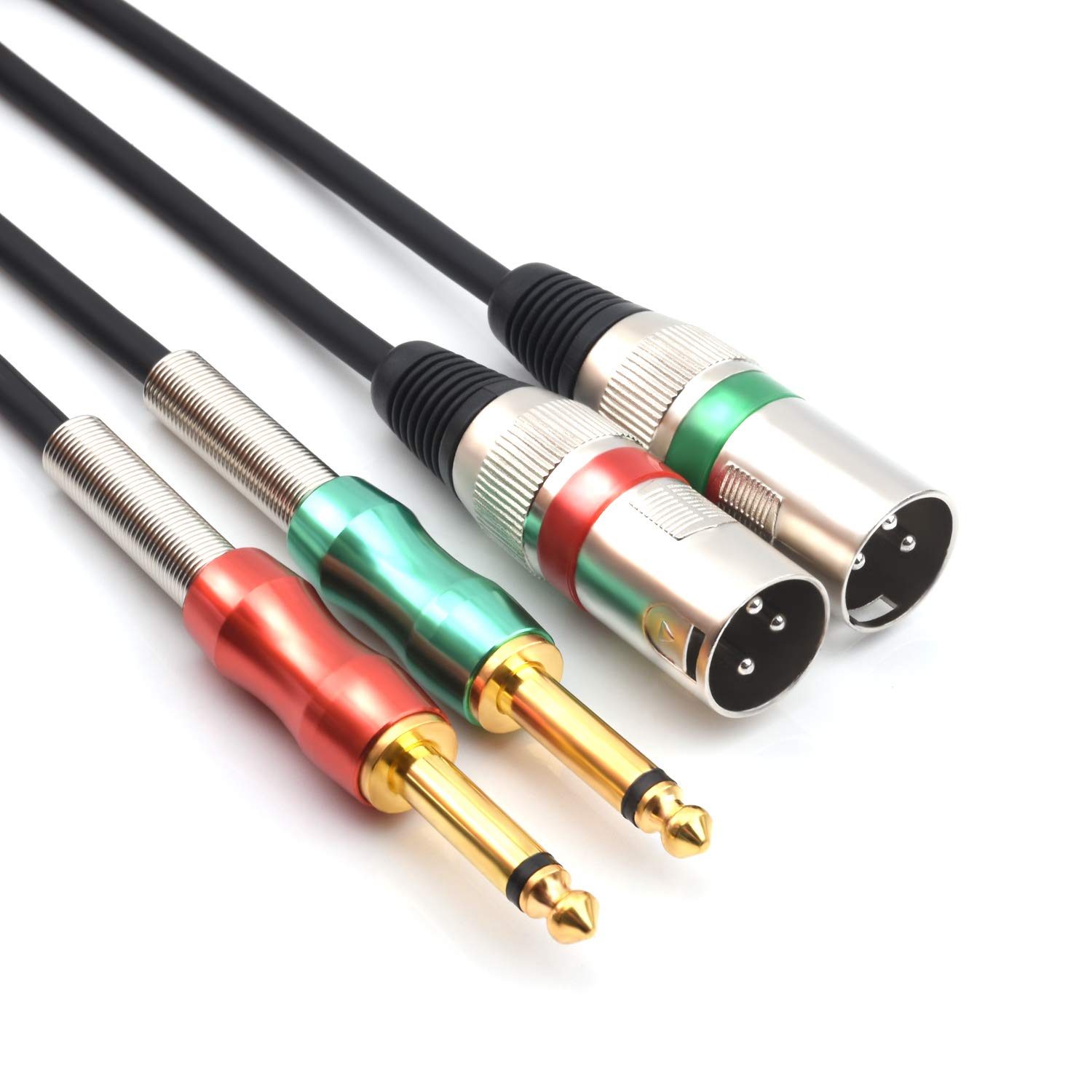 1 M 3 3feet Siyear Double 1 10 2 Cm Mono Vers Double XLR 3 Broches M le 