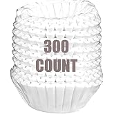 Coffee Filters, 8/12-Cup Size, 300/Pack (Authorization Seller)