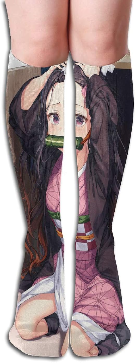 Demon Slayer Kimetsu No Yaiba Unisex Socks Long Socks Boat