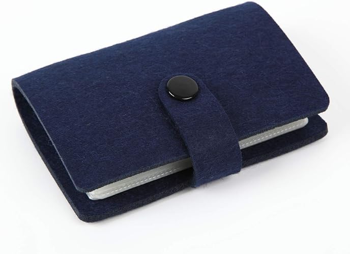 Amazon カードケース カード入れ 大容量 たくさん入る 30枚収納 クレジットカード キャッシュカード ポイントカード コンパクト シンプル Ocioci 010 Ocioci 010 ネイビー Ocioci クレジットカードケース