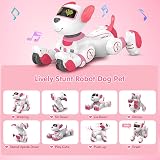 VATOS Remote Control Robot Dog Toy for Kids 17 Functions Dancing Walking view 5