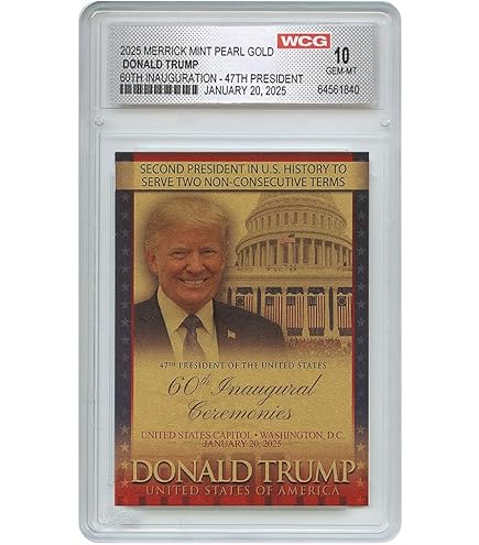 Amazon.com: Proud Patriots - Donald Trump 47th President Hologram