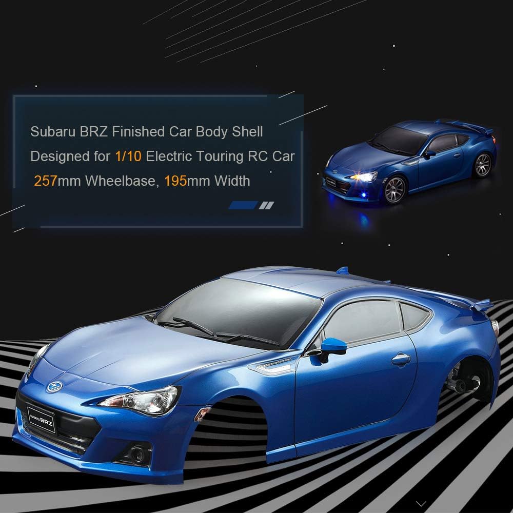 Kedelak KillerBody RC Car Body Frame Frame Kit para Subaru BRZ 1/10