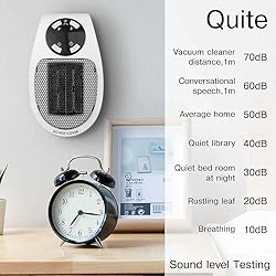 450W Mini Space Heater With Temperature