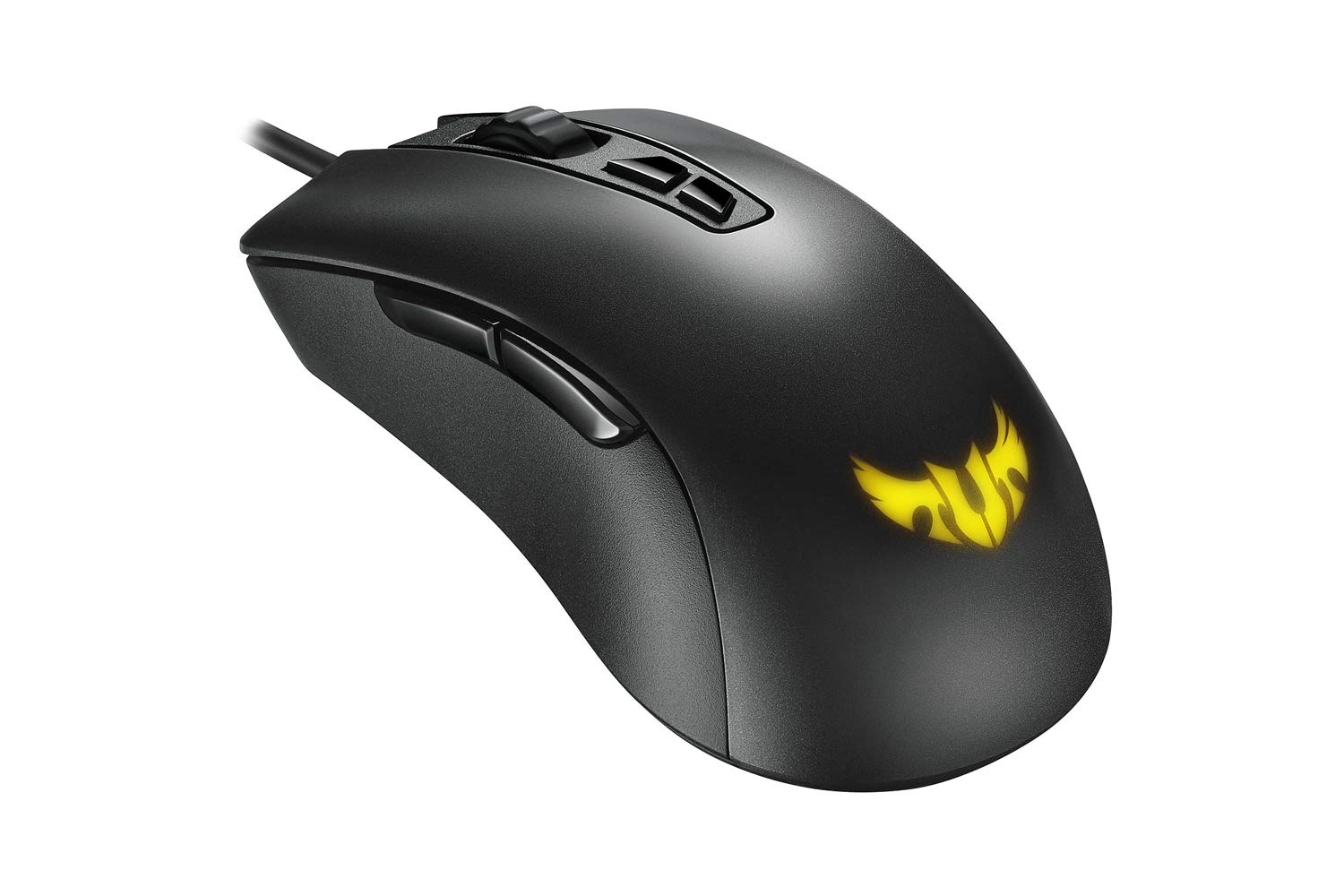 ASUS TUF Gaming M3 Ergonomic Wired RGB Gaming Mouse with 7000-dpi Sensor, Lightweight Build, Durable Coating, Heavy-Duty Switches, Seven Programmable Buttons and Aura Sync