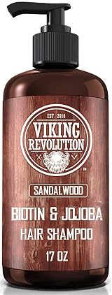 Viking Revolution Mens Shampoo and Conditioner 2 x 500 ml Sandalwood Biotin view 5