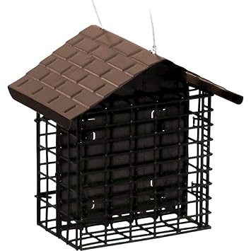 Stokes Select Two Cake Double Suet Bird Feeder Two Suet Capacity