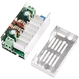 DROK DC-DC Automatic Buck Boost Converter 6V-35V 1-35V 5A Step Down/Step Up Regulator Adjustable Output Volt 5V 12V Power Supply for Car Auto Vehicle Motor Regulated SR