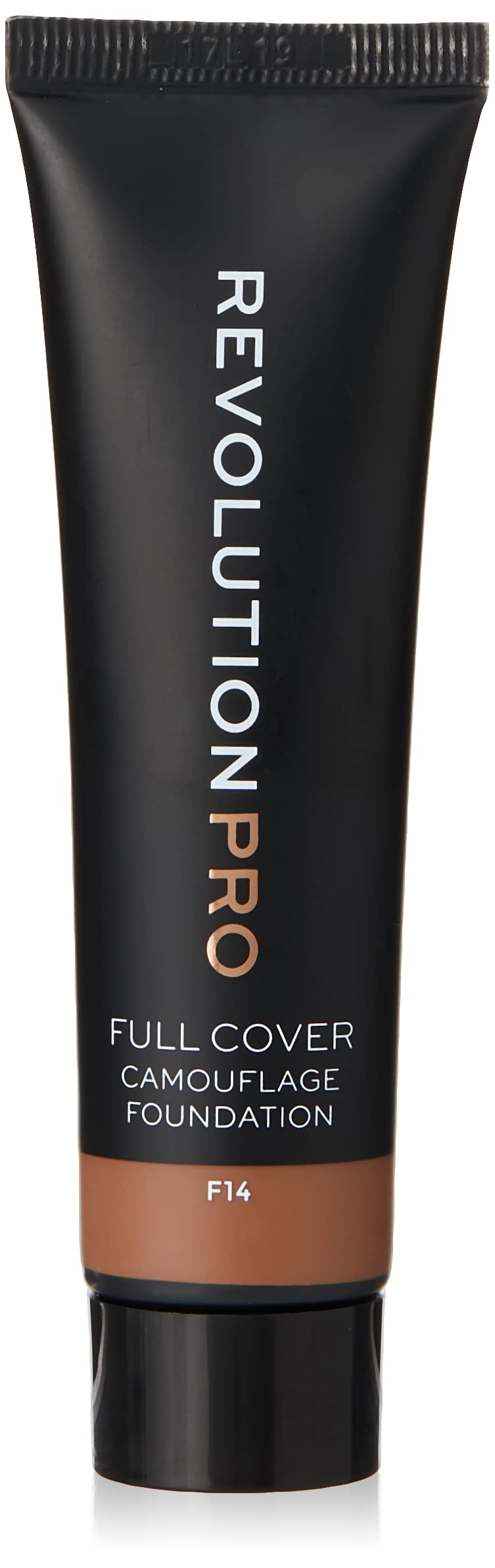 Revolution Beauty London Pro, Full Cover Camouflage, Foundation, F14, 25ml
