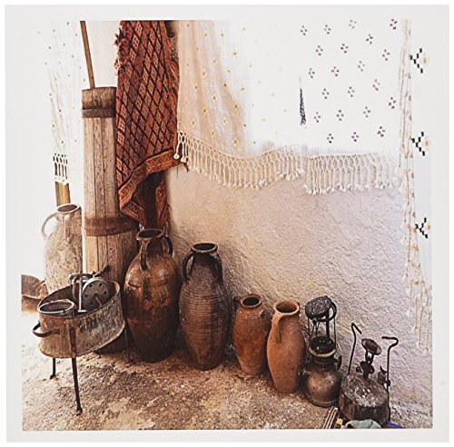 3drose print of vintage country crockery - greeting cards, 6 x 6&…