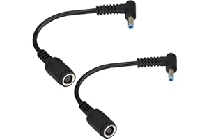 HCFeng DC4530 to DC8mm Power Adapter Cable, DC4.5 x 3.0mm Male to DC7.9mm*0.9mm Female Power Connector Cable Cord Compatible 