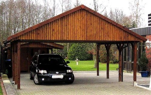 Carport Satteldach Monza I 600cm X 500cm Bausatz Satteldachcarport Amazon De Auto