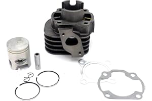 Chanoc Cylinder Kit for 2 Stroke JOG 50cc 1E40QMB Engine Polaris Eton ATV Scooter Moped (10mm)