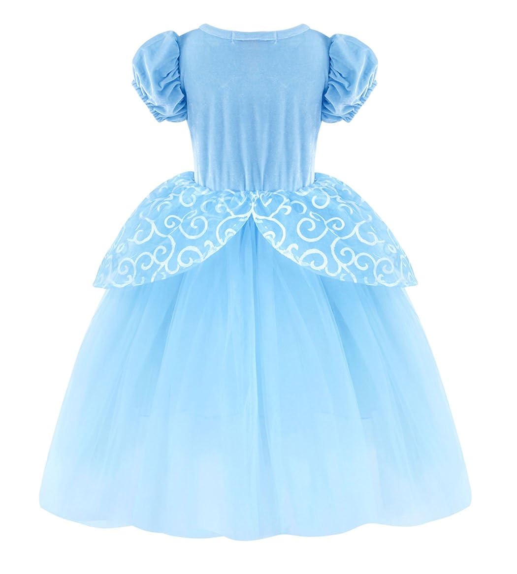 海外輸入 Jurebecia シンデレラ ドレス ガールズ コスチューム 蝶 誕生日パーティー プリンセス コスプレ 6 1 4 5years カラー02 B07mhldc2v 宅送 Www Mixolopedia Com