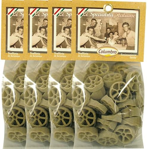 Amazon アーパアンドイデア パスタ ほうれん草入りルオーテ 100g 4袋 Columbro コロンブロ パスタ 通販