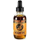 Honest Amish Premium Beard Oil for Men, Organic Argan and Jojoba Oil, 2 oz | Formulated With 10 Organic Oils, Including Argan and Jojoba, for Dry, Brittle, Coarse Beards and Itchy Skin
