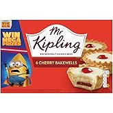 Mr Kipling Cakes - Cherry Bakewells - 6 Pack