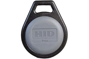 HID Corporation 1346 ProxKey III Key Fob Proximity Access Card Keyfob, 1-1/4" Length x 1-1/2" Height x 15/64" Thick (Pack of 40)