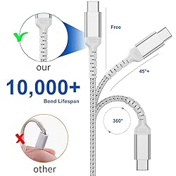 ULIFTUS 1.5FT USB C Cable for iPhone 15