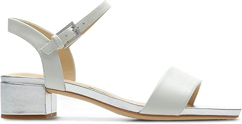 clarks shoes white sandals