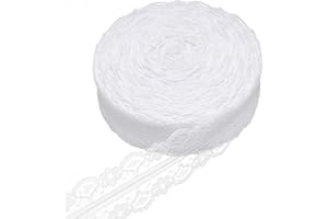 JEPEUX 20 Yards Olive Green Leaf Ribbon, Artificial Vine, Gift wrap Party Wedding Decoration DIY Craft (Style 3)