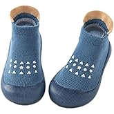 Kqwfsiu Baby Sock Shoes Boys Girls First Walking Infant Toddler Shoes Non Slip Lightweight Indoor Outdoor