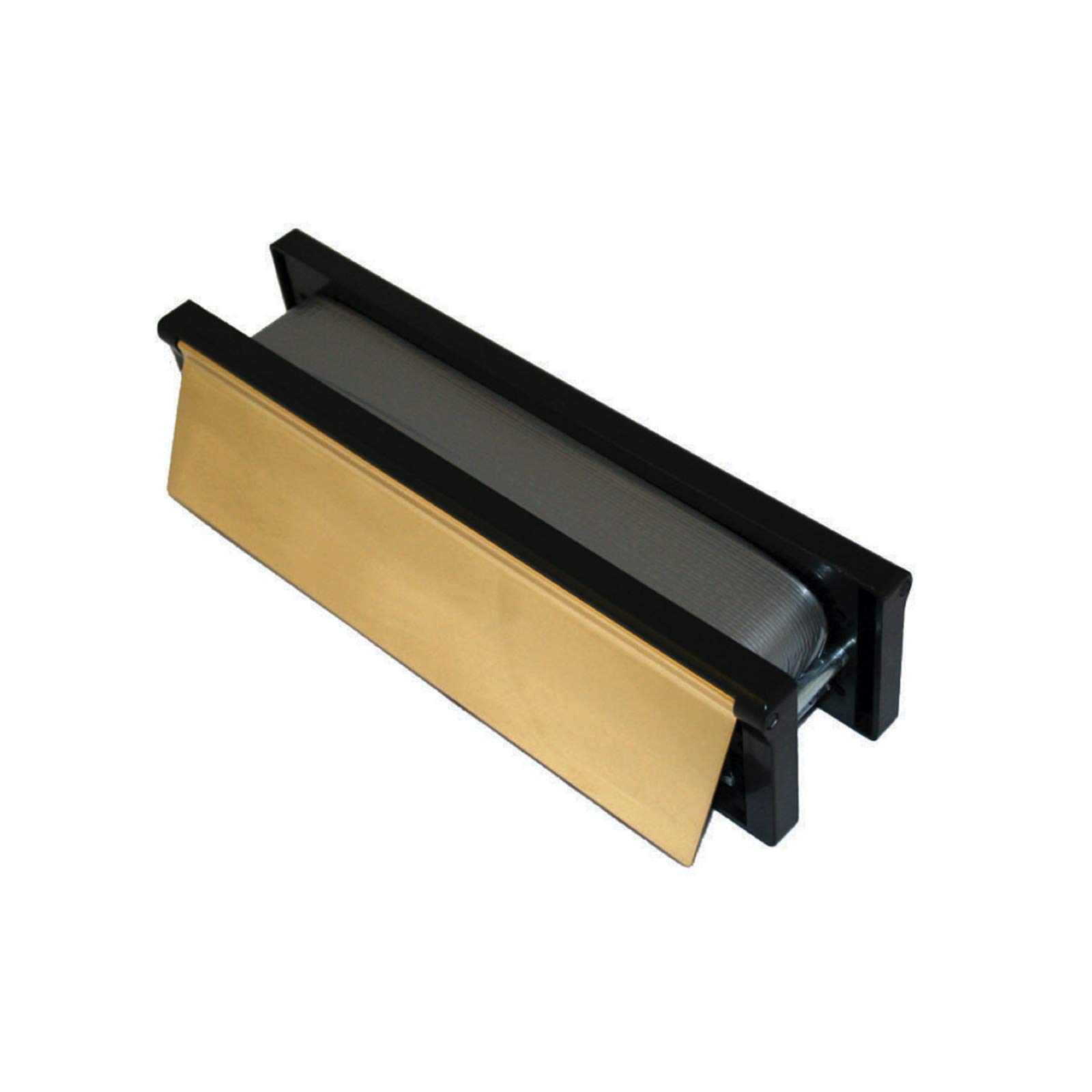 Fab & Fix Nu-Mail Upvc Telescopic Letterplate - Gold (40-80Mm Aperture)