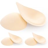 FOOT OF THE TREE Super Thick Bra Pads Insert 3 Pair Push Up Breast Enhancer | Removable, ultra soft, add 2 cups, replacing your sports bra or lounge bra, lightweight, comfortable, breathable, supportive