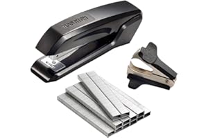Bostitch Office Ascend 3 in 1 Stapler Value Pack, 20 Sheet Capacity, Includes 5000 Staples, Integrated Remover & and Extra Staple Remover, Staple Storage Compartment, Assorted Colors (Colors May Vary)