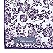 Beaumont Musical Polishing & Cleaning Patterned Damson Lace Instruments Trumpet Clarinet Sax Flute Recycled Microfibre Cleaning Cloth Brass Silver 25 x 25cm (BFC-DL)