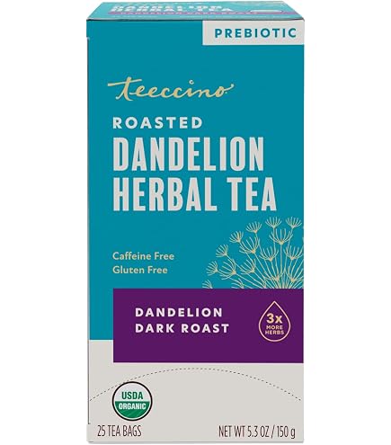 Amazon.com: Teeccino Gluten Free Organic Chicory Herbal Tea